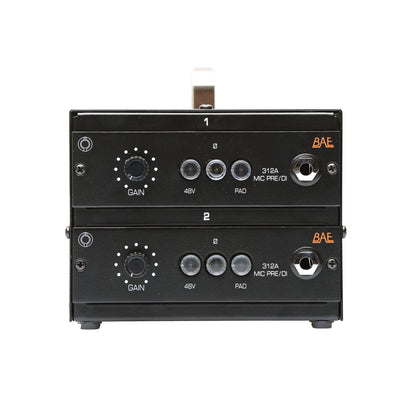 BAE DLB1312 | Lunchbox Serie 500 para escritorio de 2 canales con 1x preamp 312A