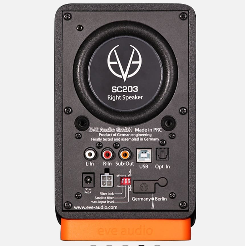 Eve Audio SC203 - Monitores activos de 3" de 2 vías (Par)