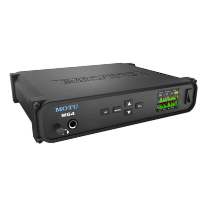 Motu M64 | Interfaz de audio MADI Ethernet USB2/AVB M64 con DSP, control inalámbrico y redes de audio