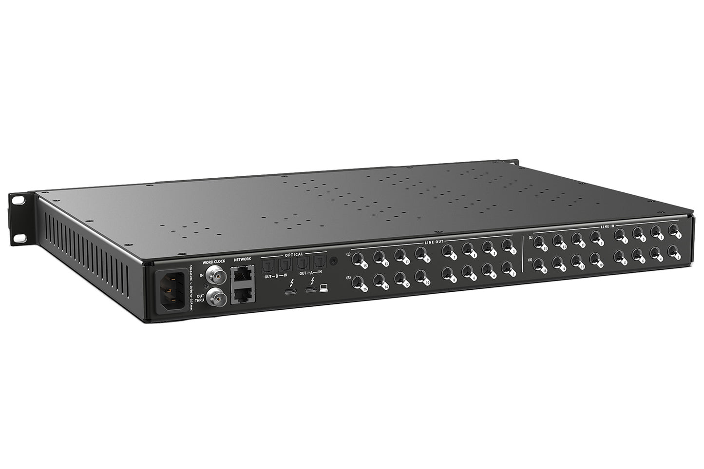 Motu 16A | Interfaz de audio Thunderbolt 4/USB 4 para Mac, Windows e iOS con 66 canales de audio simultáneos