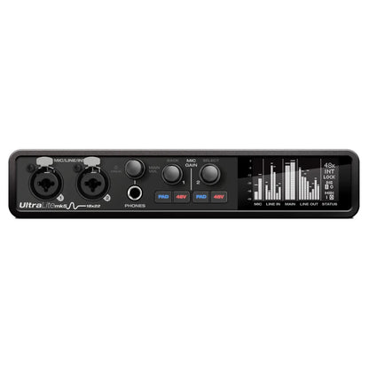 Motu Ultralite-MK5 | Interfaz de audio USB compacta de 18 canales de entrada y 22 de salida, dual preamps, DSP
