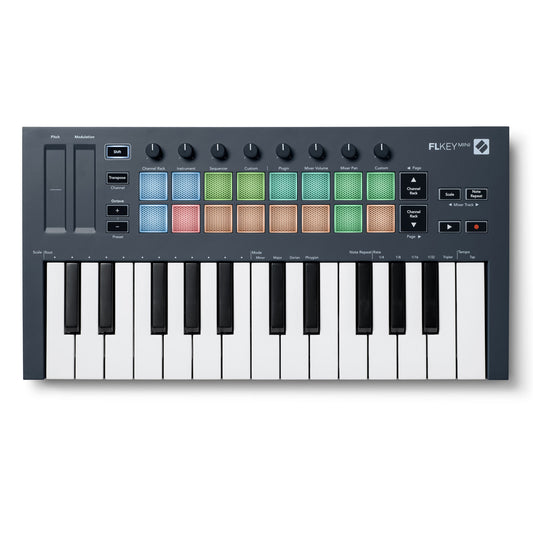 Novation FLKey Mini | Controlador MIDI para FL Studio de 25 teclas