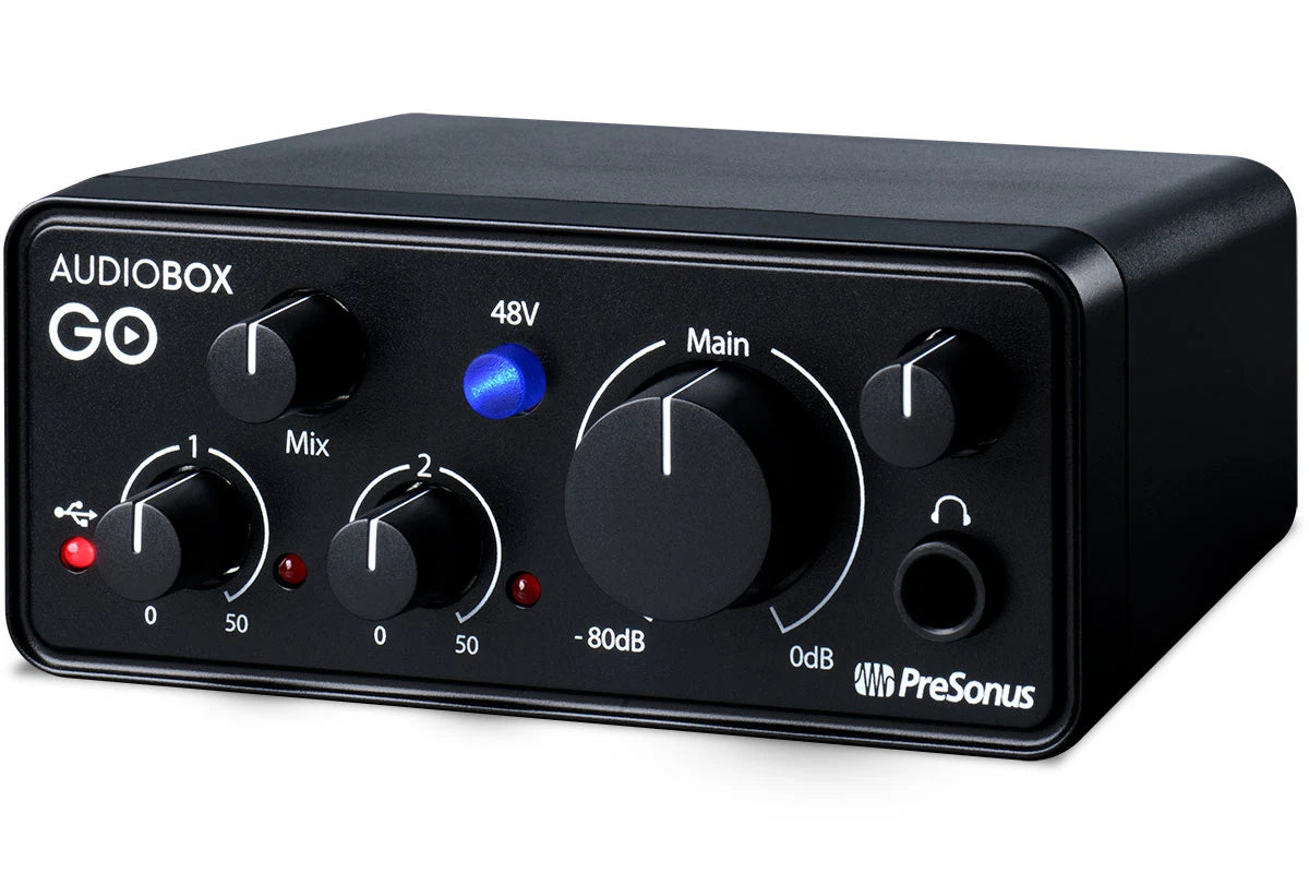 PreSonus AudioBox GO | Interfaz de audio USB