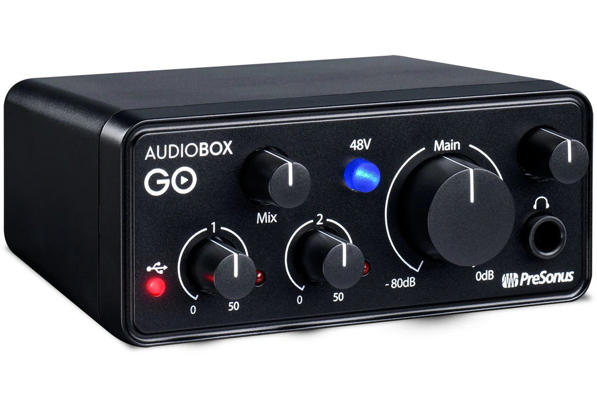 PreSonus AudioBox GO | Interfaz de audio USB