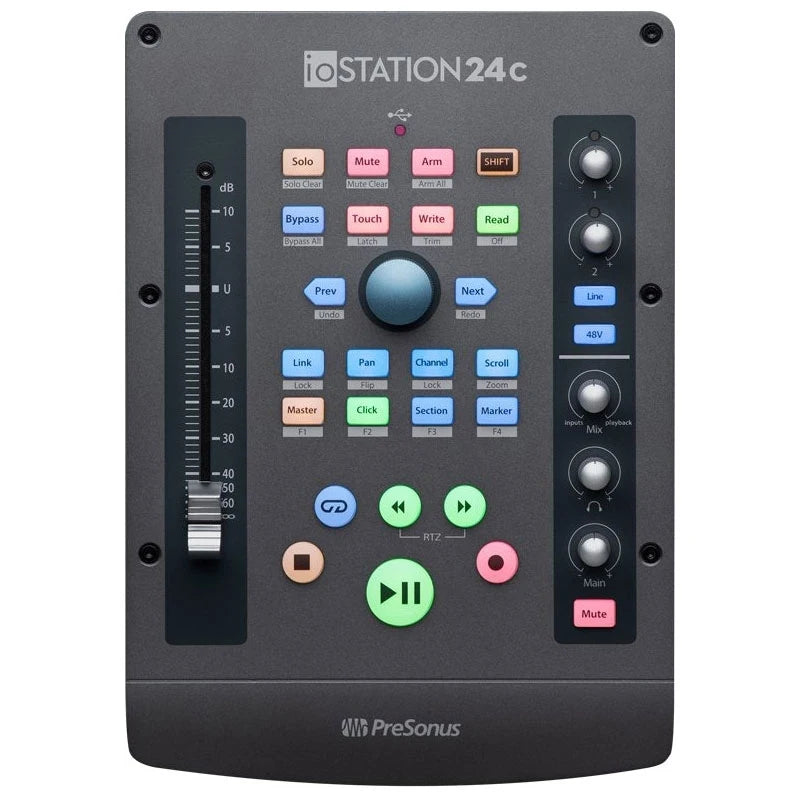 PreSonus ioStation 24c | Interfaz y controlador de producción USB-C