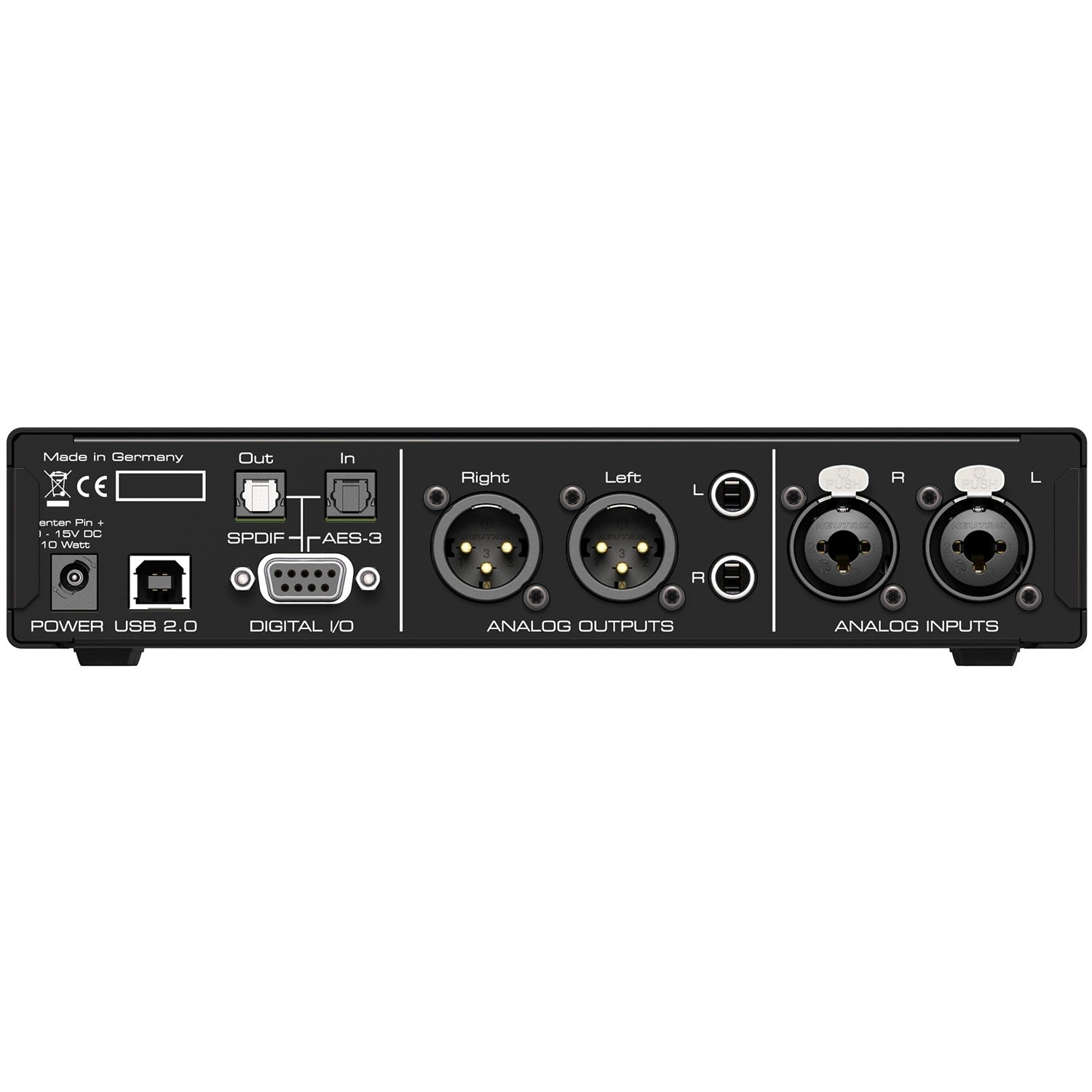 RME ADI-2 Pro FS R Black Edition - Convertidor ADDA de alto rendimiento de 2 canales a 768 Khz