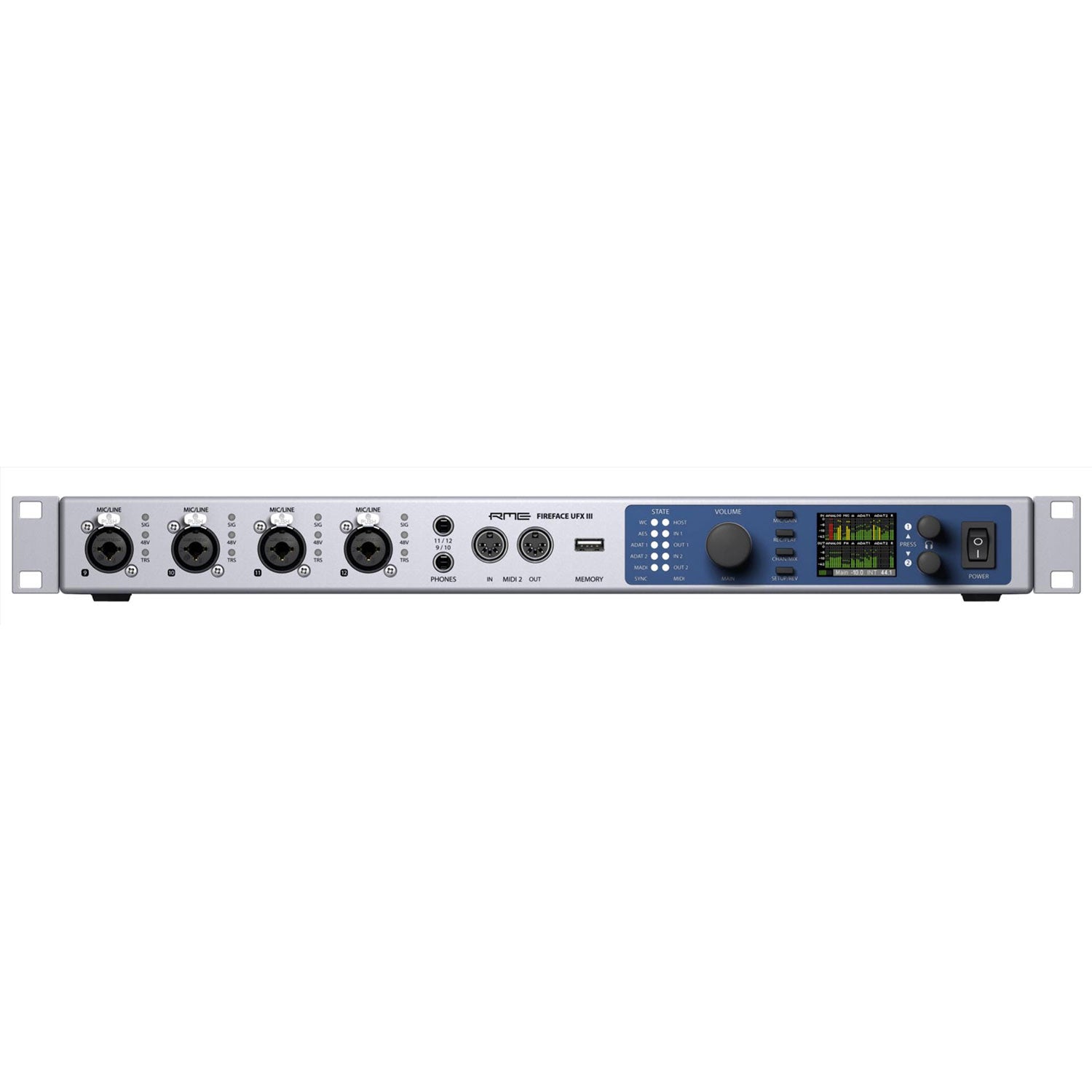 RME Fireface UFX III - Interfaz de audio USB 3.0 de 188 canales con AES