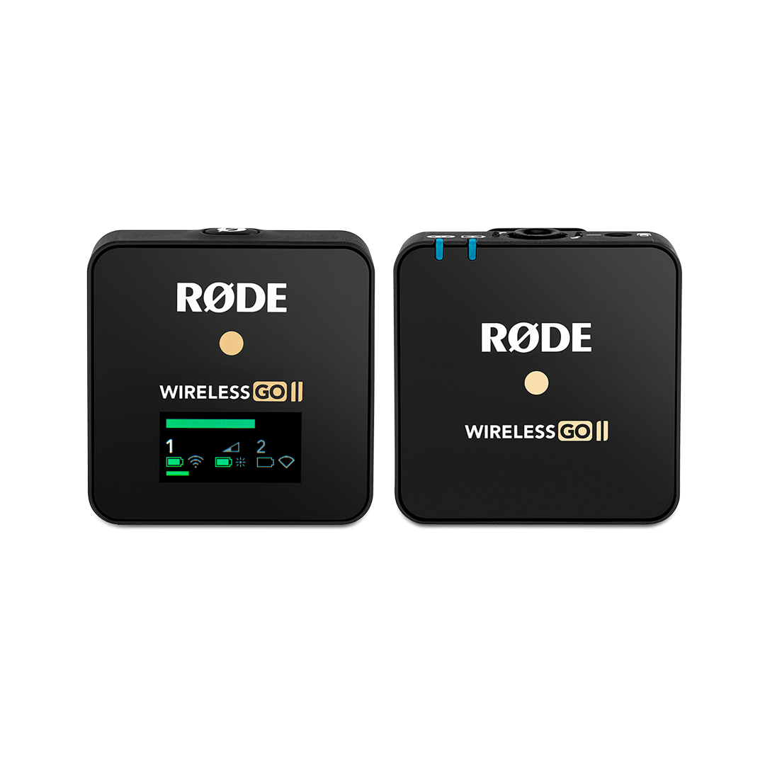 Rode Wireless GO II "Single" | Sistema de micrófono inalámbrico de un solo canal con micrófono incorporado