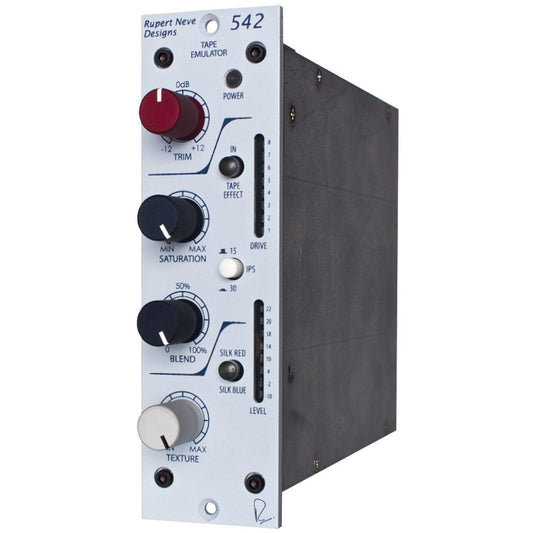 Rupert Neve Portico 542 | Emulador de cinta para serie 500 con control variable de Silk/textura