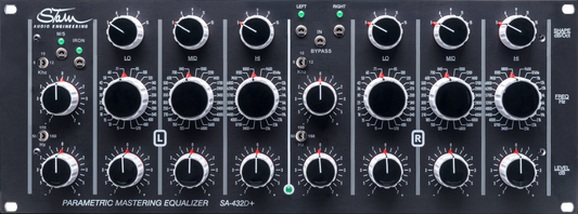 Stam Audio SA-432D+ | Ecualizador estéreo con interruptores M/S y escalonados