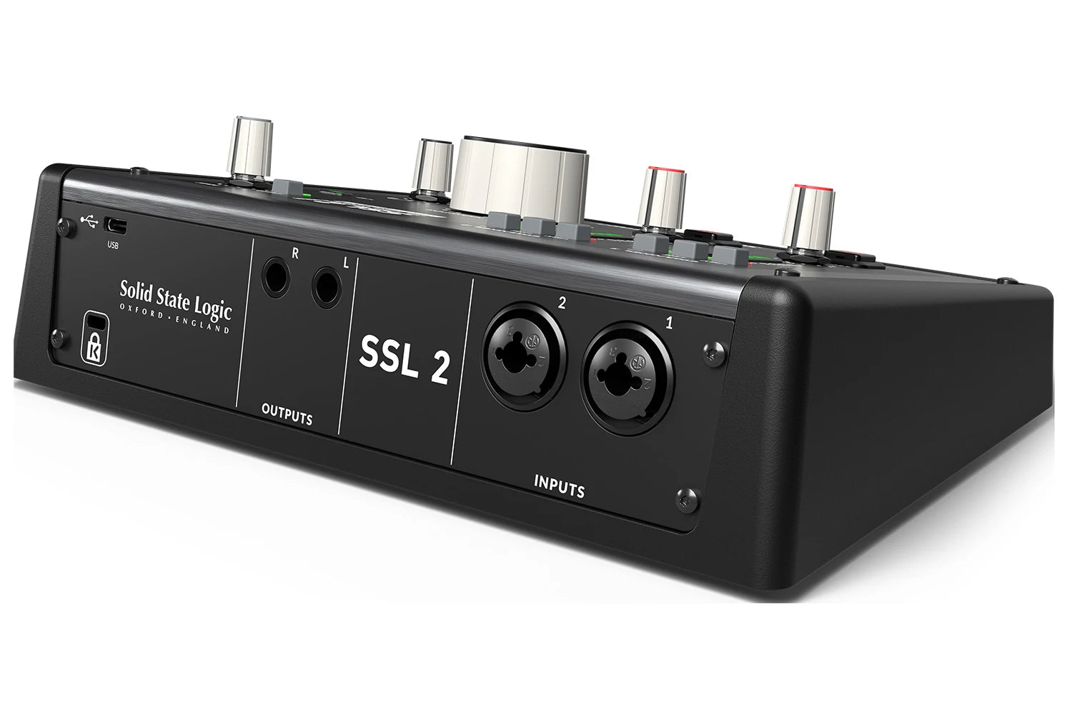 SSL 2 MKII | Interfaz de audio USB-C de 2 IN/2 OUT, con 2 preamplificadores