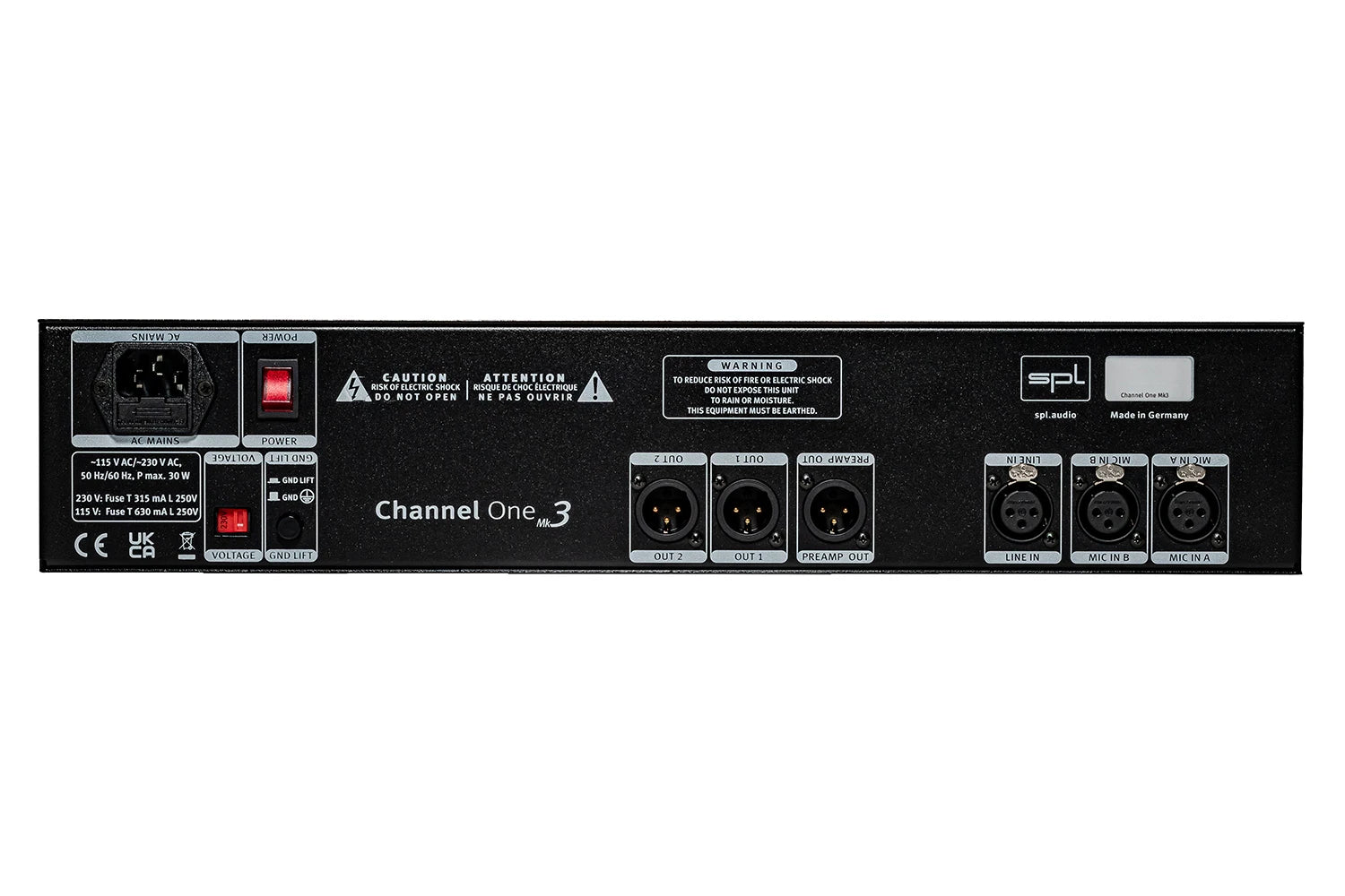 SPL Channel One MK3 | Channel Strip Premium monofónico