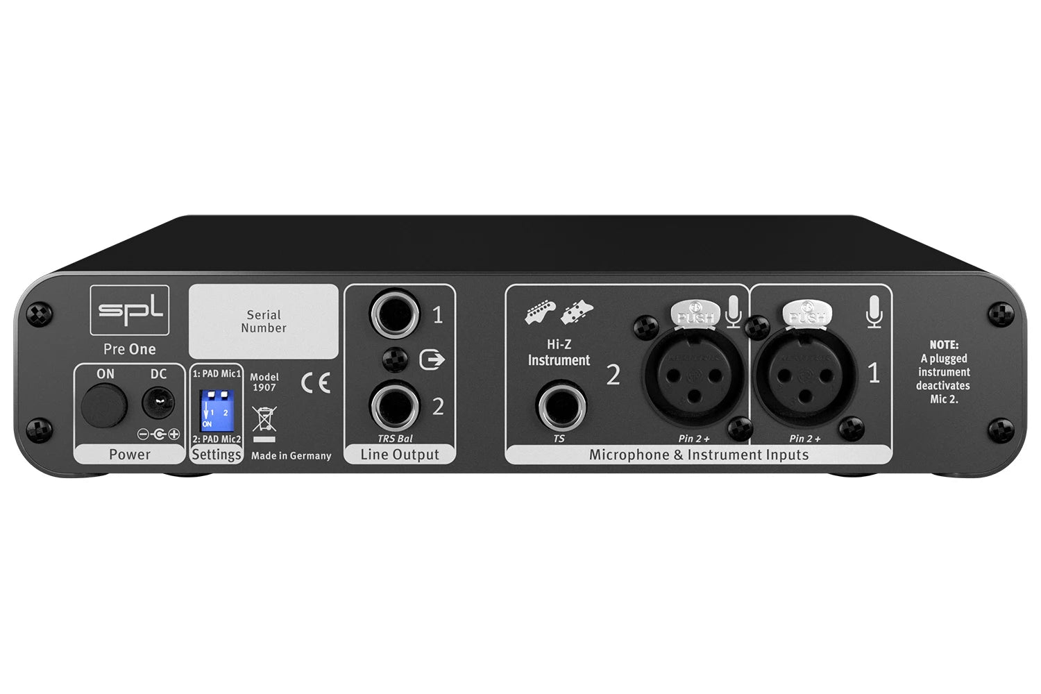 SPL Pre One | Preamplificador de 2 canales