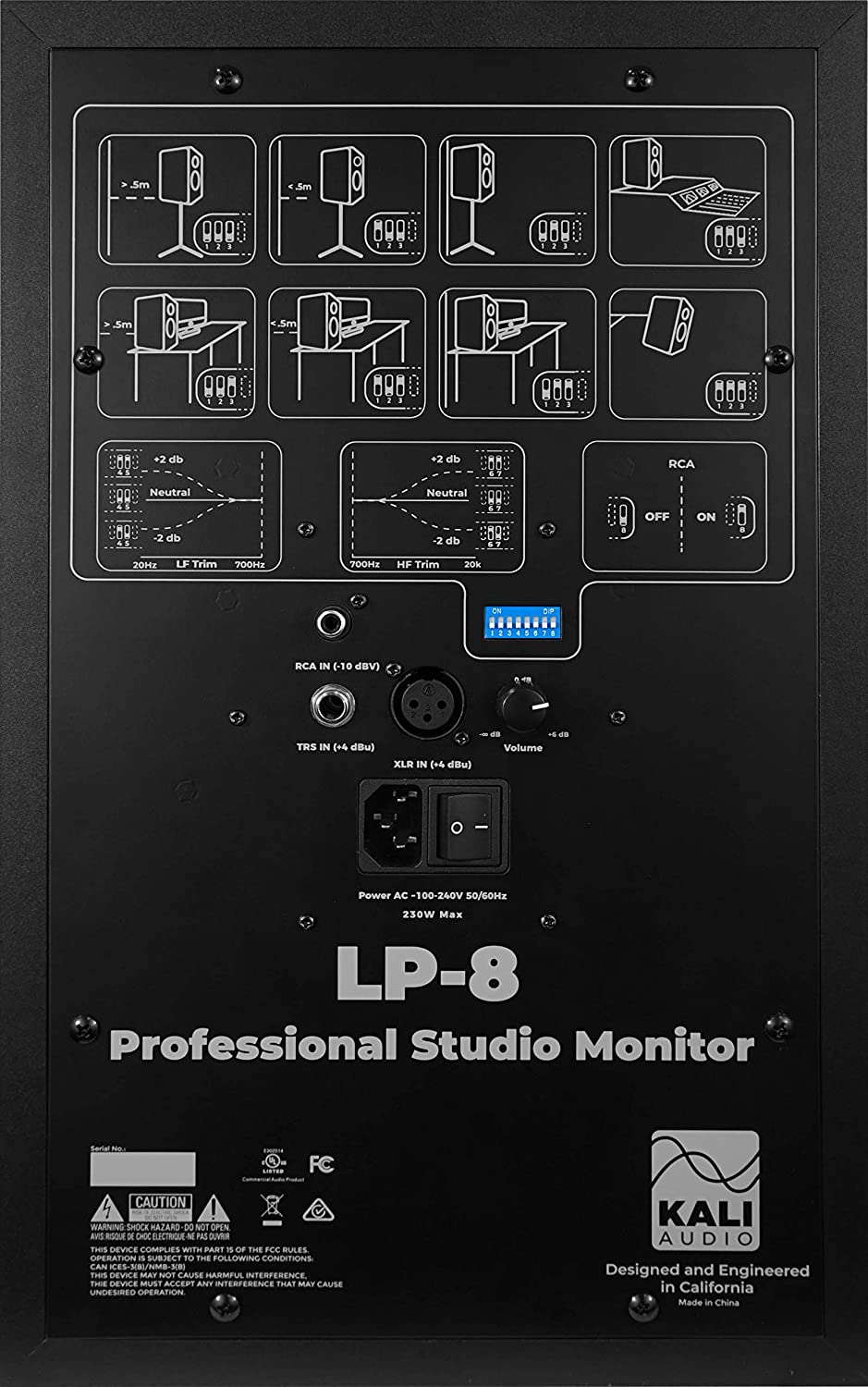 LP-6 V2 - Monitor de 6.5" Activo