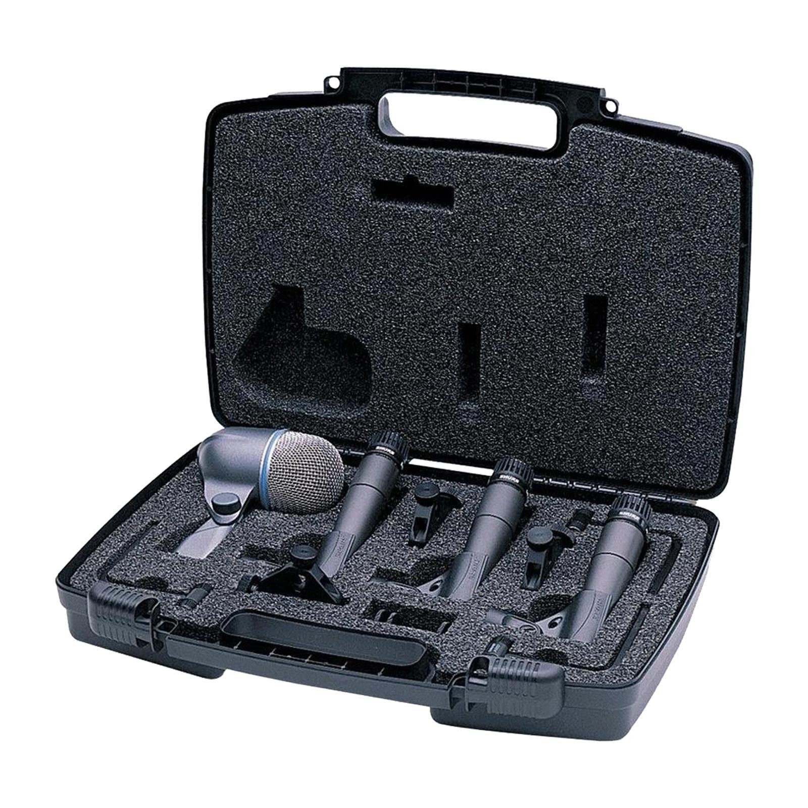 DMK57-52 - Kit de Micrófonos Para Batería Shure - 4 piezas