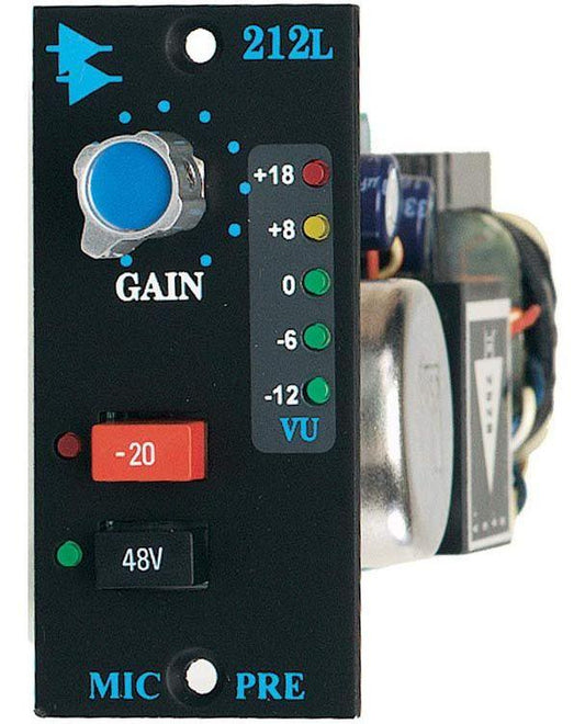 API 212L | Preamplificador de micrófono para Serie 200