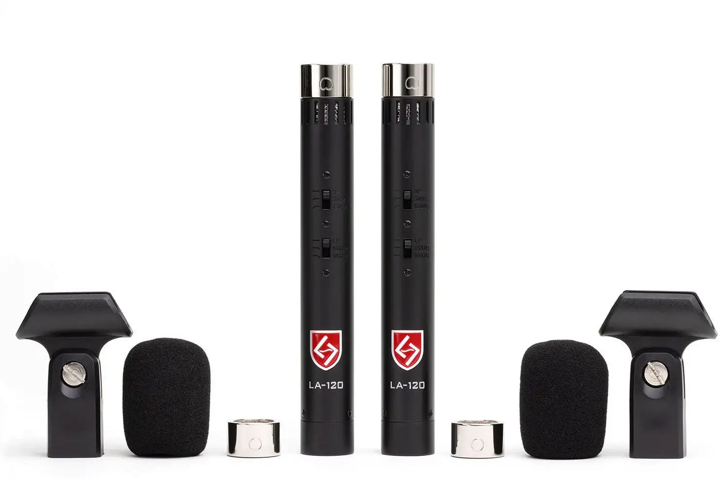 Lauten Audio LA-120 V2 | Kit de 2 micrófonos de condensador de diafragma pequeño