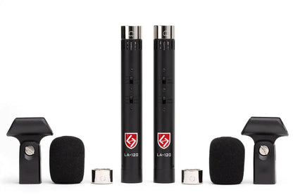 Lauten Audio LA-120 V2 | Kit de 2 micrófonos de condensador de diafragma pequeño