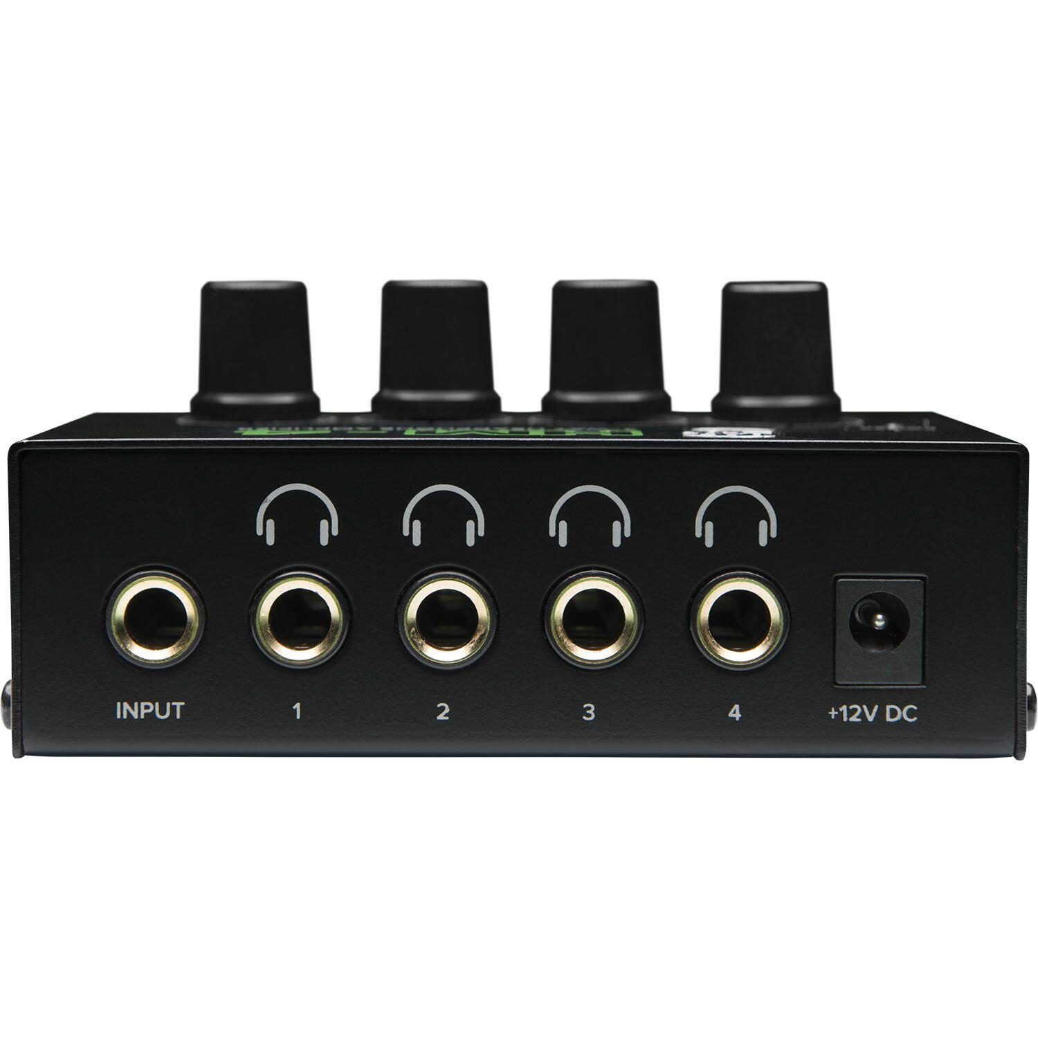 HM-4 - amplificador de audífonos de 4 canales