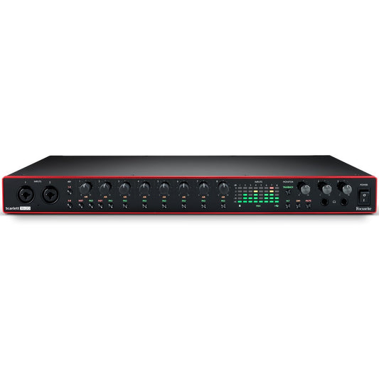 Focusrite Scarlett 18i20 4a Gen | Interfaz de audio USB 2.0 con 18 IN/20 OUT